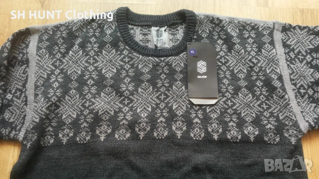 SNJOR Sweater 50% Wool размер L / XL блуза 50% Вълна - 2530, снимка 3 - Пуловери - 54167110
