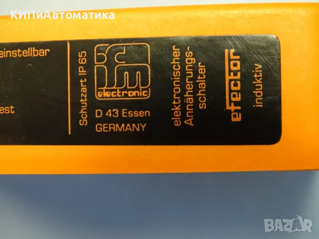 Индуктивен сензор EFECTOR ID-3050-BPKG inductive sensor 250mA, снимка 5 - Резервни части за машини - 48545910