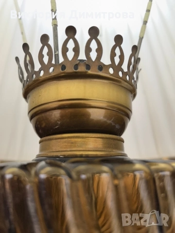 Настолна лампа Амбър, снимка 8 - Настолни лампи - 53586904