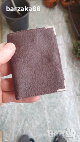 Стара кожена чанта + Калъфче за ключове, снимка 2 - Колекции - 53677186