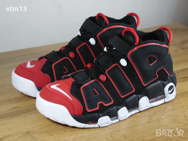 Nike Air More Uptempo '96 Red Toe - 43 номер Оригинални!, снимка 2 - Спортни обувки - 47240698