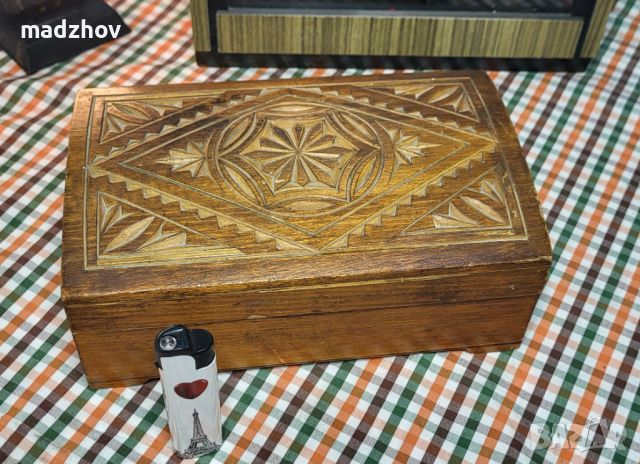 Прекрасна руска дървена кутия за бижута
