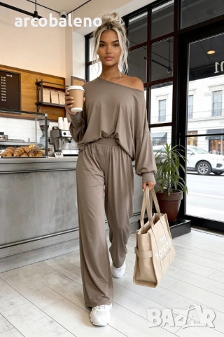 Дамски комплект от две части Aurelia, 4цвята , снимка 3 - Комплекти - 54129577