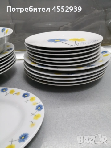 Сервиз порцеланов за хранене, снимка 12 - Сервизи - 53288283