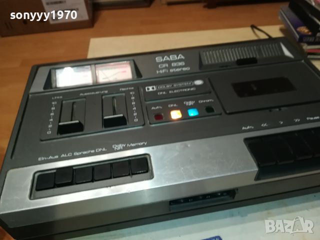 SABA HIFI DECK-ВНОС SWISS 2804241220, снимка 7 - Ресийвъри, усилватели, смесителни пултове - 45492060