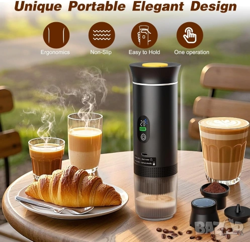 Нов Модел! Преносима еспресо кафемашина ,Nespresso, Dolce Gusto, кафе, снимка 7 - Кафемашини - 54178870