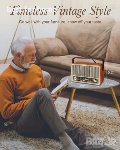 PRUNUS J-120 Ретро Винтидж радио, снимка 5 - Други - 53204211