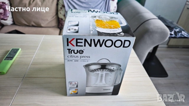 Електрическа сокоизтисквачка Kenwood, снимка 3 - Тостери - 54192051