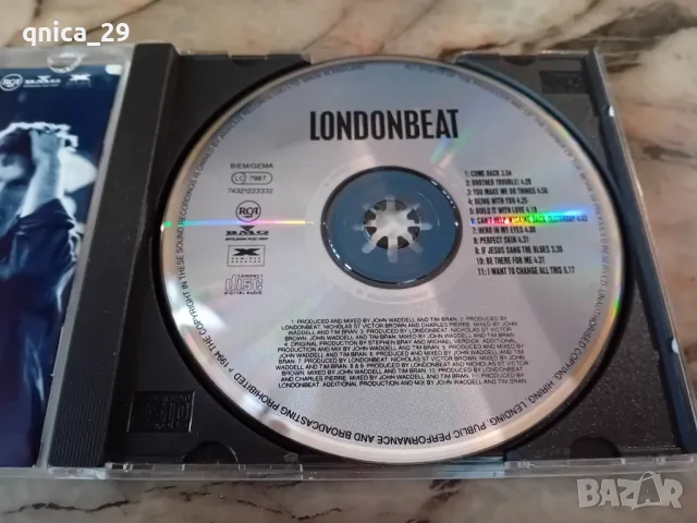 Londonbeat, снимка 4 - CD дискове - 48456738