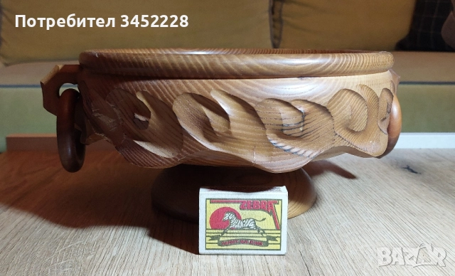 дърворезба купа за ценители , снимка 6 - Декорация за дома - 52257580