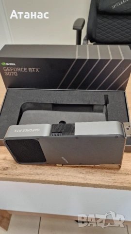 NVIDIA GeForce RTX 3070 Founders Edition, снимка 5 - Видеокарти - 53623542