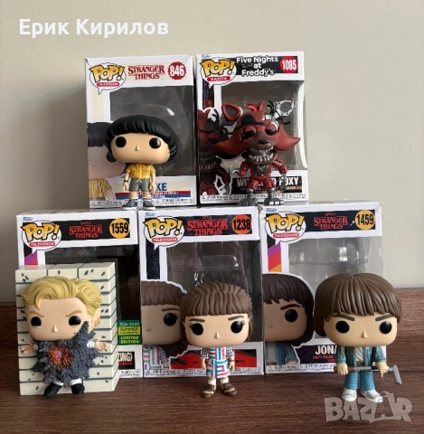 Funko pop television stranger things 001(VAPORIZING) summer convention 2024 limited edition , снимка 2 - Фигурки - 53743962