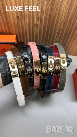 HERMES 💎 Естествена Кожа💎Дамски Колани, снимка 2 - Колани - 53784331