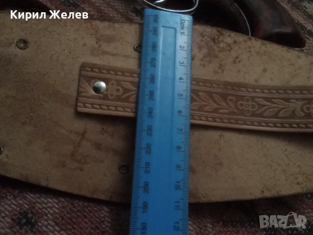 Стар метален пистолет с кобур 54291, снимка 11 - Антикварни и старинни предмети - 53638422