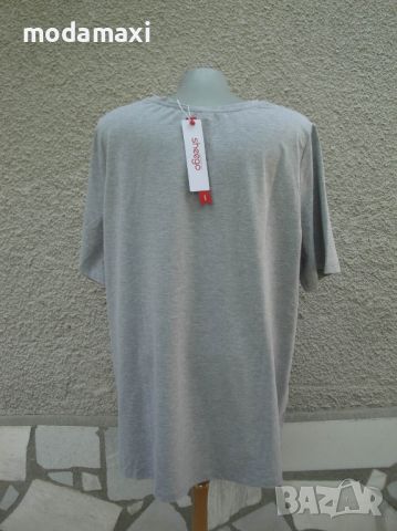 4XL Нова блуза(тениска) Sheego , снимка 4 - Тениски - 46479655