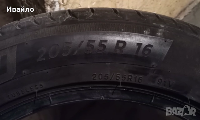Продавам 1 брой летна гума 205.55.16 дот 2021 Мишелин Primac Y4 , снимка 3 - Гуми и джанти - 53626743