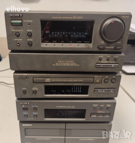 Аудио система Sony MHC-3700, снимка 5 - Аудиосистеми - 53463878