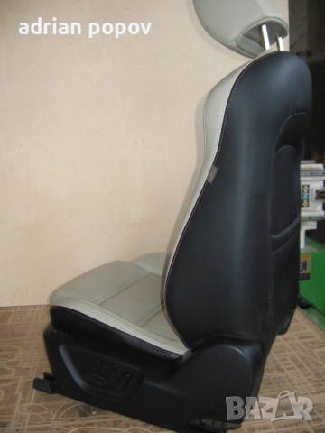 кожен  бял салон MAZDA 6 2016 г, снимка 16 - Части - 53492491