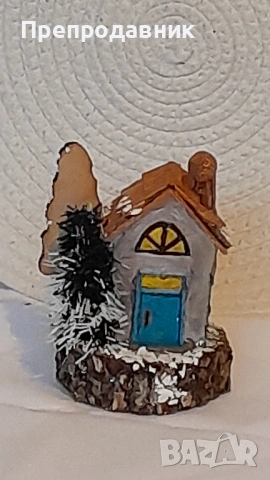 Ръчно изработени миниатюрни къщички "Вълшебното селце" , снимка 2 - Колекции - 54043896
