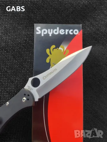 Сгъваем джобен нож Spyderco Centofante три цвята, снимка 5 - Ножове - 49242792