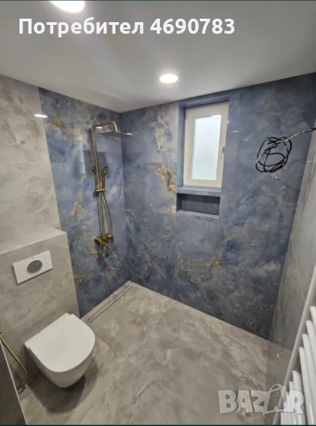 Лепене на плочки, гранитогрес, ест. камък - Бързо, чисто и качествено, снимка 8 - Ремонти на баня - 52884296