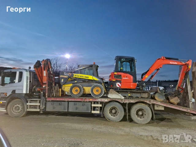 Багер, Мини челен товара, Самосвал, снимка 3 - Хамалски услуги - 53592494