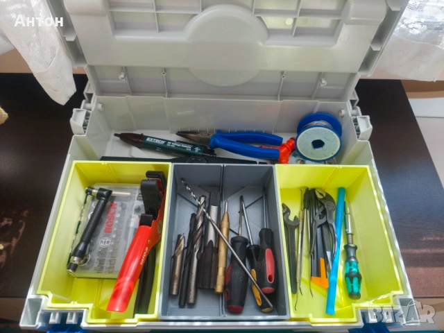 Куфар с органайзери и разни инструменти, снимка 5 - Други инструменти - 53837222