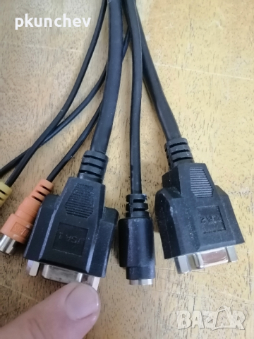 WIESON 1 Port Conversion 5 Port Interface Cable VGA Cable 29 Pin, снимка 5 - Кабели и адаптери - 45038418