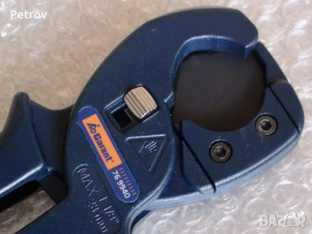 Garant - MADE IN GERMANY - ЧИСТО НОВИ Profi Ножици за Маркучи и PVC материали до 28 mm диаметър !!!!, снимка 13 - Клещи - 49308142