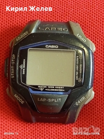 Винтидж електтронен часовник CASIO рядък модел за КОЛЕКЦИЯ 53643