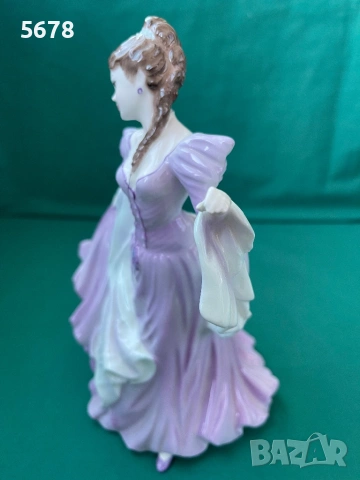 Порцеланова статуетка ,,Coalport”, снимка 7 - Статуетки - 53814785