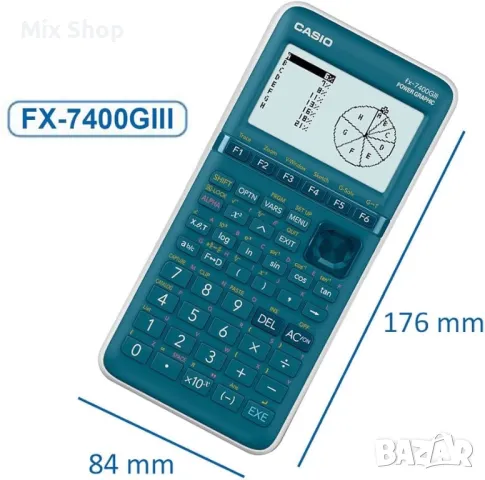 Casio FX-7400GIII Научен калкулатор, снимка 2 - Друга електроника - 47579445