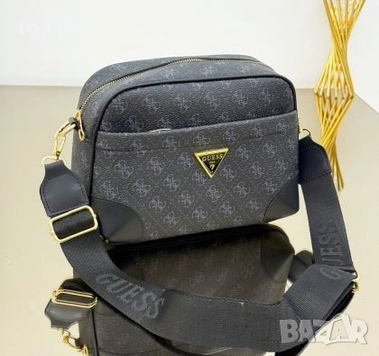 Guess Нова Дамска Кожена Чанта Гес 