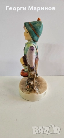 Goebel Hummel, порцеланова фигура, Wayside Harmony, TMK6, 111 3/0, 1986 г., снимка 4 - Колекции - 52582332
