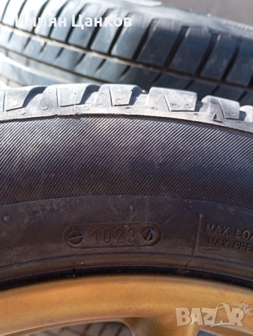 Джанти 16ки 5х100 с почти нови летни гуми, снимка 4 - Гуми и джанти - 52306288