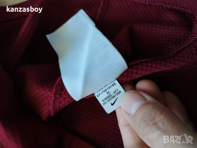Nike DRY- FIT Jersey Para Hombre AS Roma 1927 - страхотна футболна блуза M , снимка 8 - Спортни дрехи, екипи - 53669759