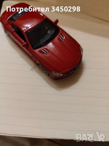 Метална количка Мерцедес sl500, снимка 2 - Колекции - 53929829