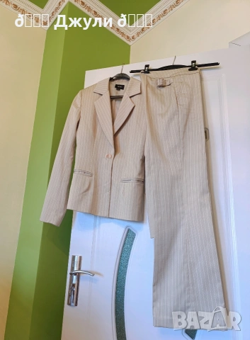 Стилен сет от блейзър и панталон, снимка 5 - Сака - 53618566