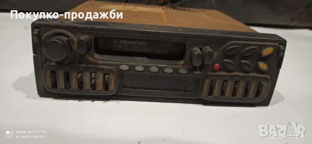 авто касетофон pioneer retro ретро, снимка 1 - Ресийвъри, усилватели, смесителни пултове - 49017957