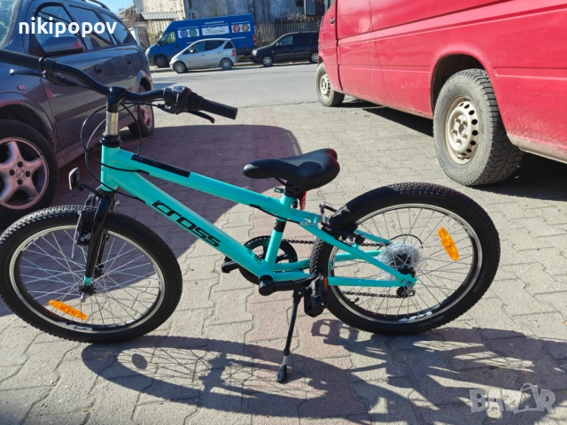 CROSS Велосипед 20" SPIDER син, снимка 7 - Велосипеди - 53830648