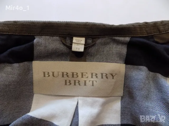 яке burberry vintage retro горнище палто тренч сако елек худи суичър спортно мъжкко оригинално XL, снимка 13 - Якета - 49364769