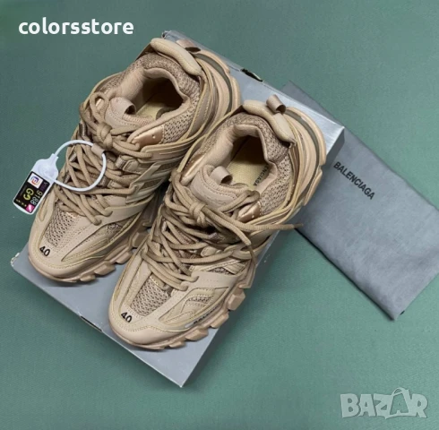 Дамски бежови маратонки Balenciaga Track/BR157s, снимка 3 - Маратонки - 50941177