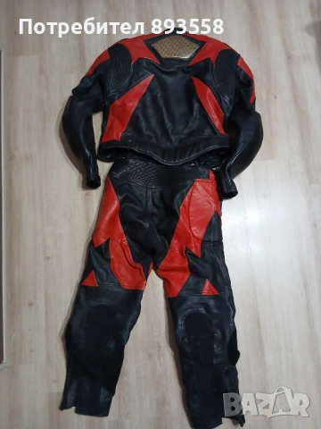 Мото екип Frank Thomas (Size EU-52), снимка 2 - Спортна екипировка - 53167549