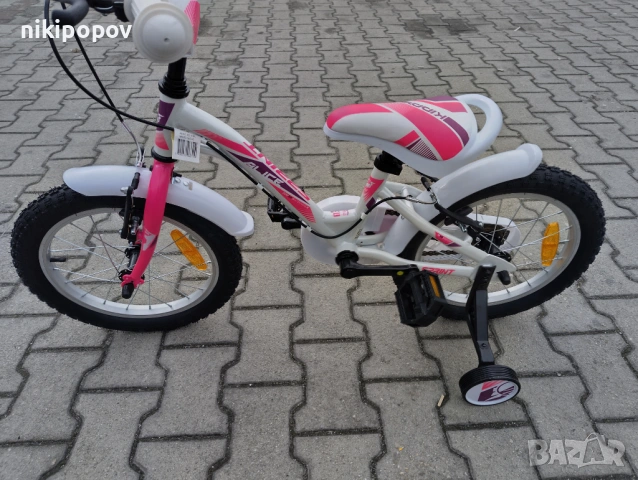SPRINT Велосипед 16" ALICE бял, снимка 6 - Велосипеди - 53538391