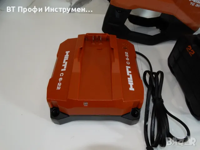 Hilti TE 30 - 22 / 2 x 12 Ah / Nuron - Перфоратор 3.8 J, снимка 6 - Други инструменти - 47035564