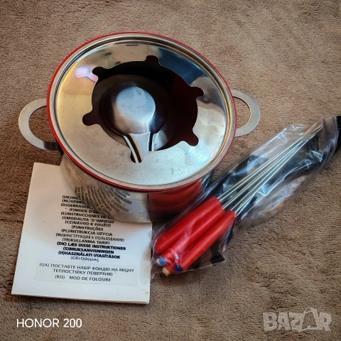 Уред за фондю. , снимка 5 - Други стоки за дома - 54239104