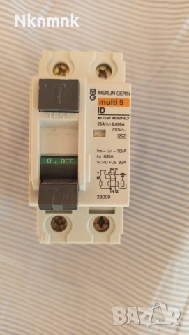 Дефекто токова защита, контактор, предпазители , снимка 4 - Друга електроника - 53695293