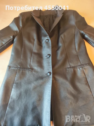 Дамско кожено яке, снимка 2 - Якета - 51214338