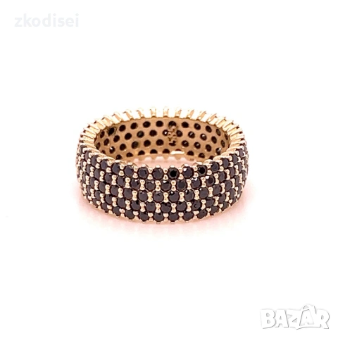 Златен дамски пръстен 3,85гр. размер:51 14кр. проба:585 модел:37750-3