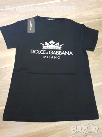 Мъжка тениска dolce & gabbana, снимка 1 - Тениски - 48476767